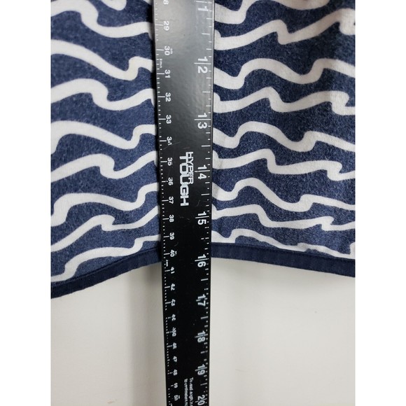 T by Talbots Navy Patterned Athletic Skort Size XL Cotton blend stretch pockets - Picture 4 of 10